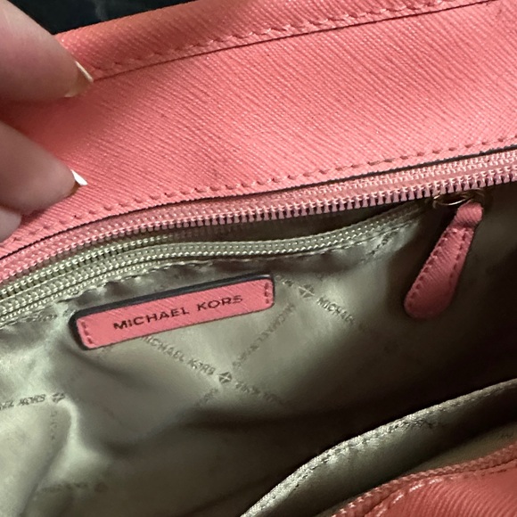 Michael Kors Pink Satchel Bag - Picture 6 of 7